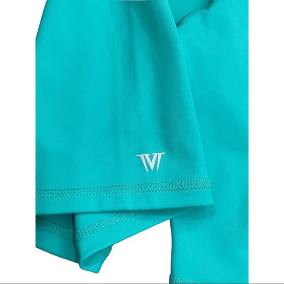 IVL Collective Teal Tight Yoga Bike Shorts Size 6 New Retails $78 - Picture 5 of 7
